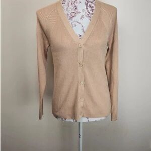 Chic Tan Women's Cardigan